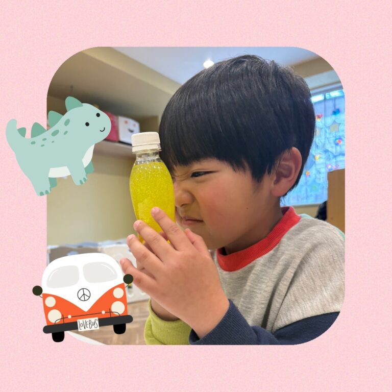 センサリーボトル作り🌷