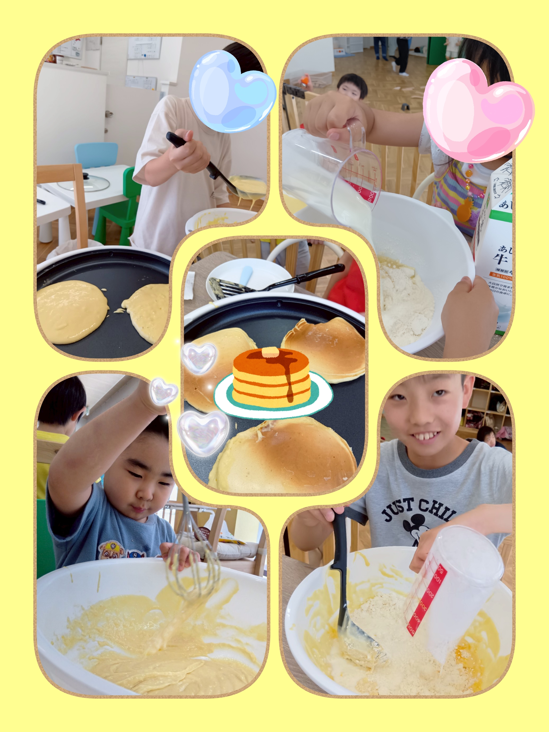 ホットケーキパーティー🥞🥄