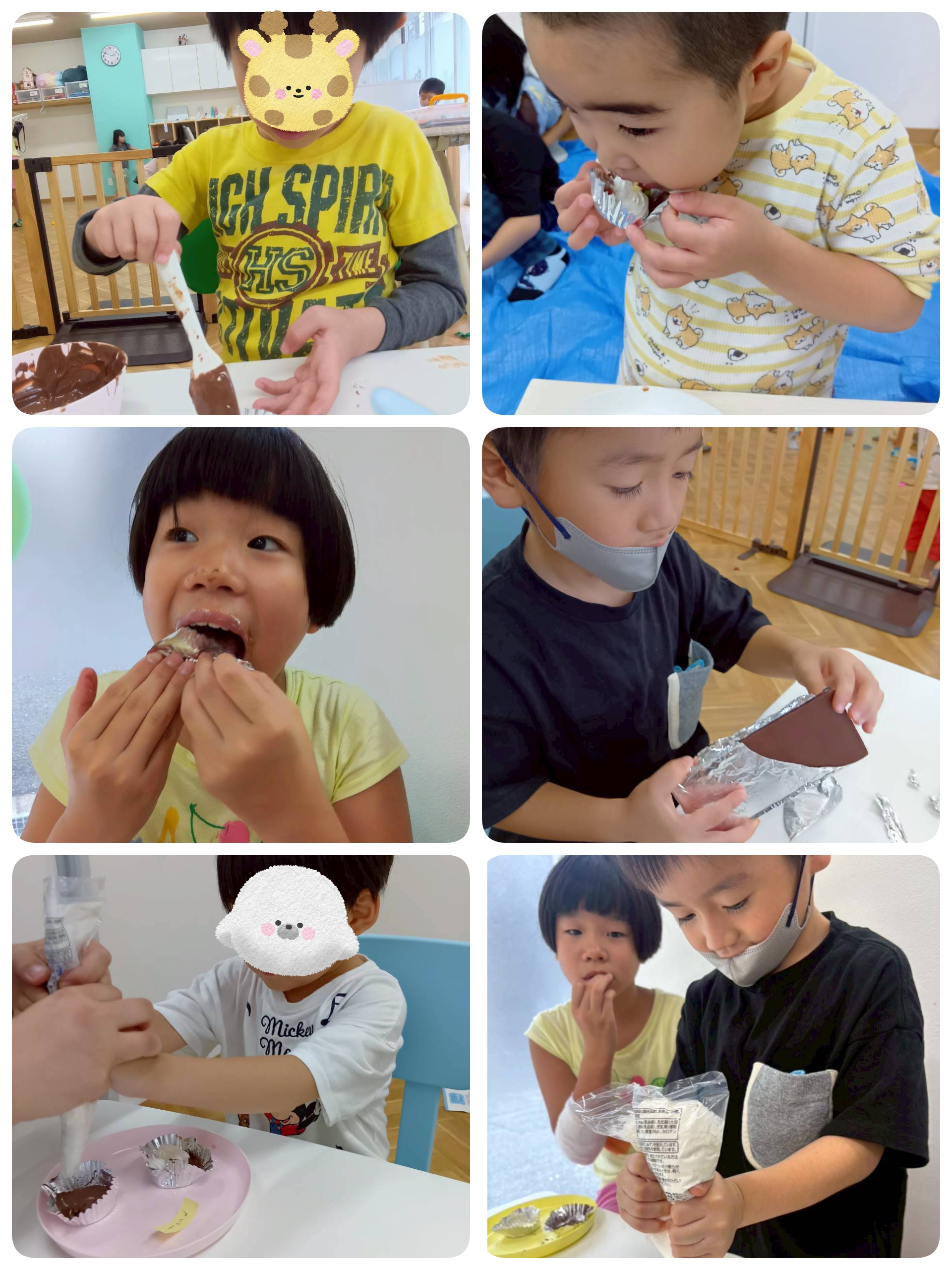 チョコフルーツ作り🍫