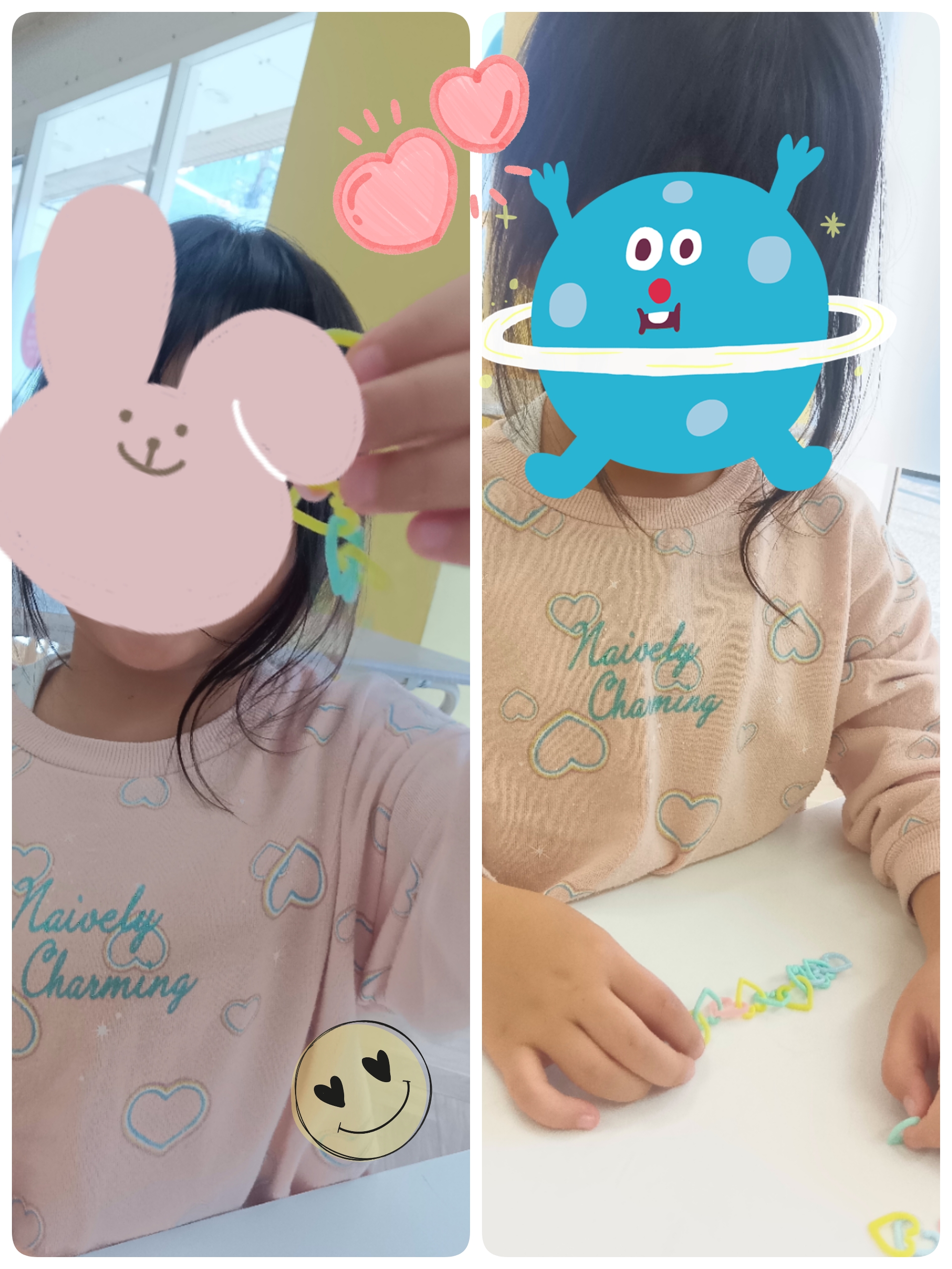 ネックレス作り😎