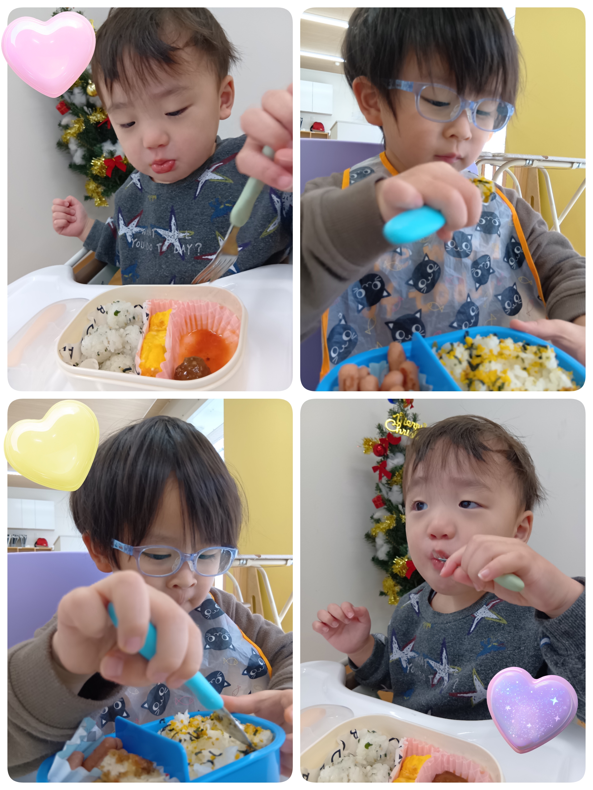 食具の使い方＆昼食の様子🥄