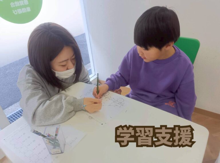 学習支援の様子👀‼