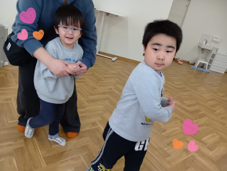みんなで体操🌷