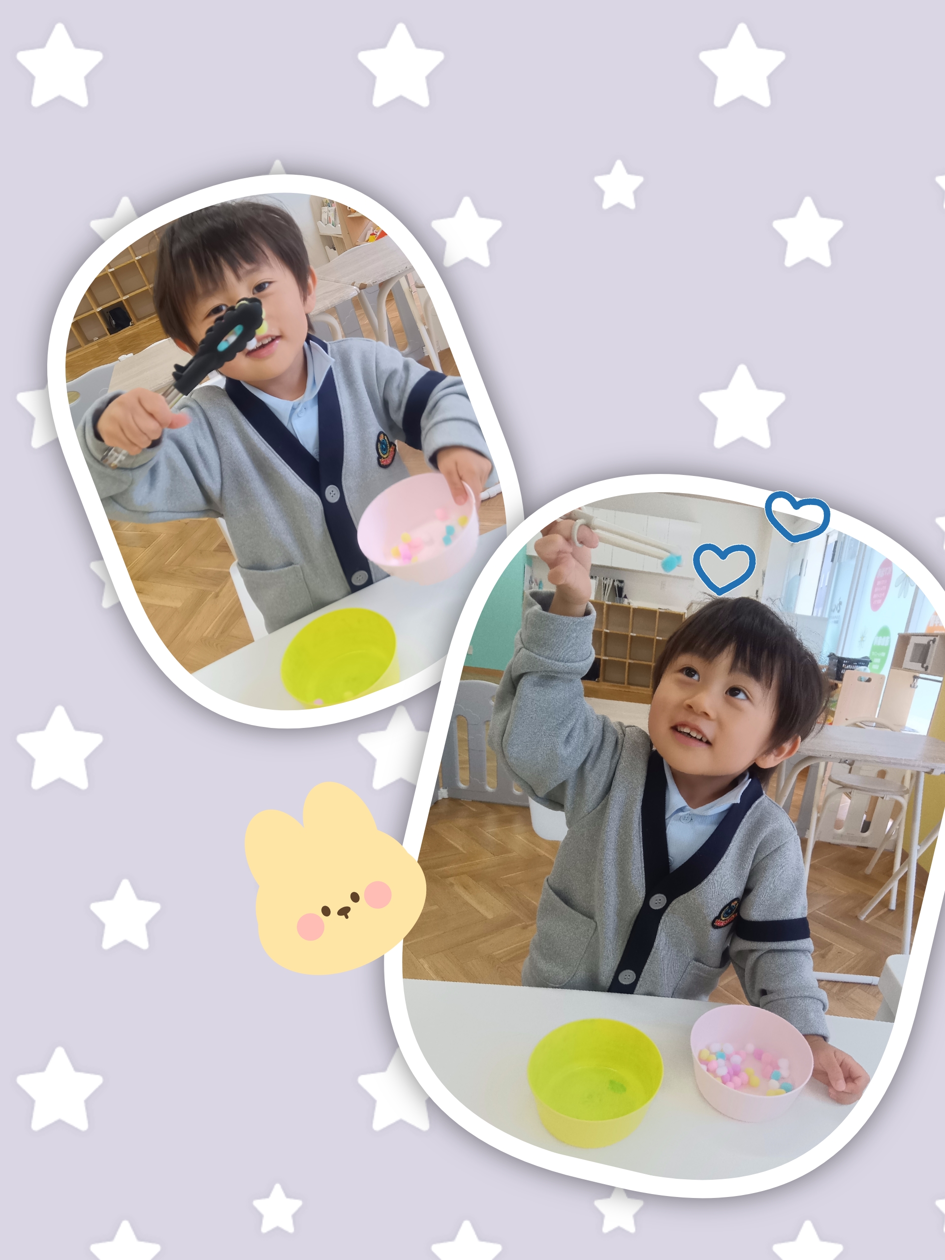 お箸の練習🌟