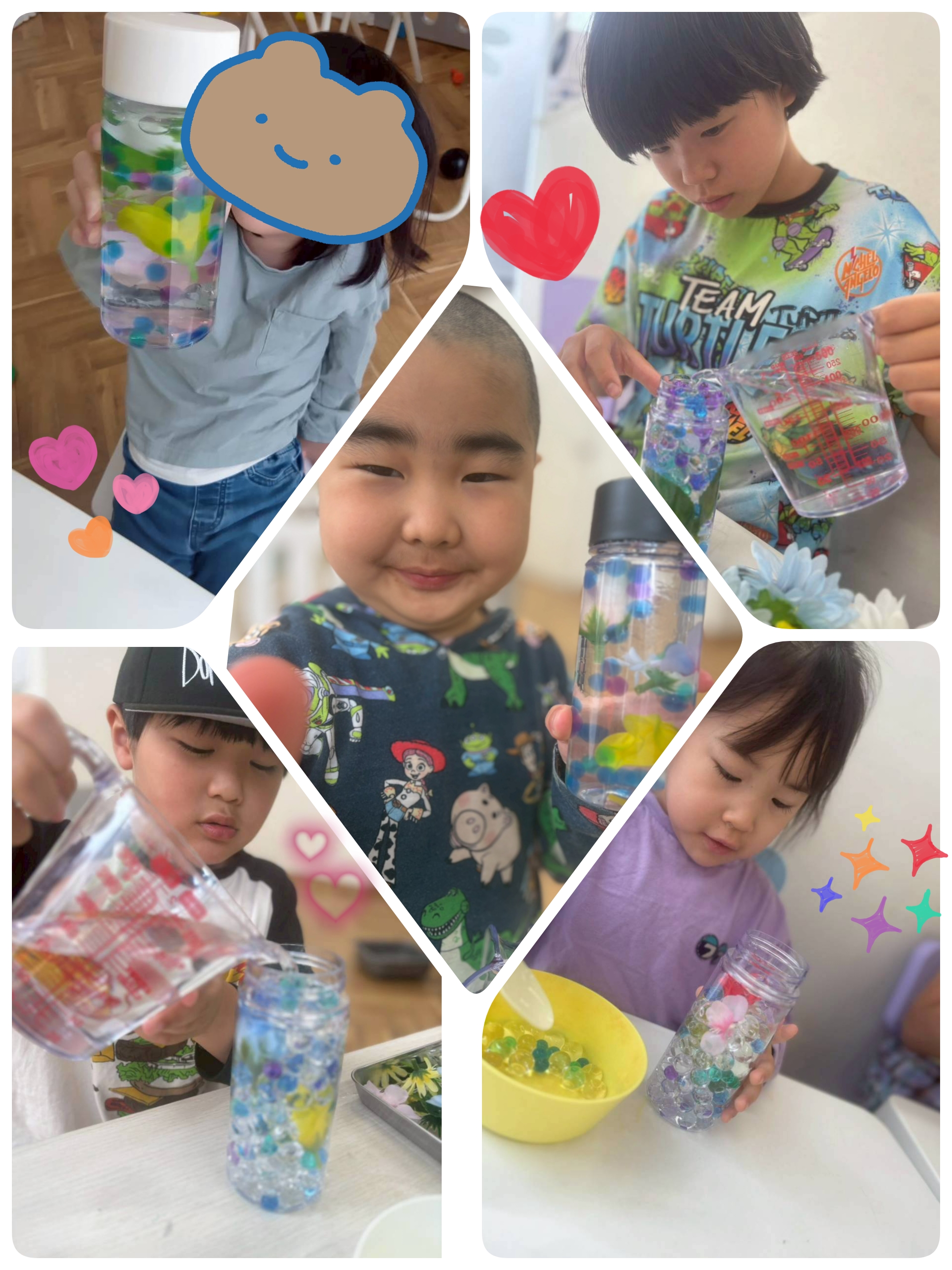 スプリングボトル作り🌸