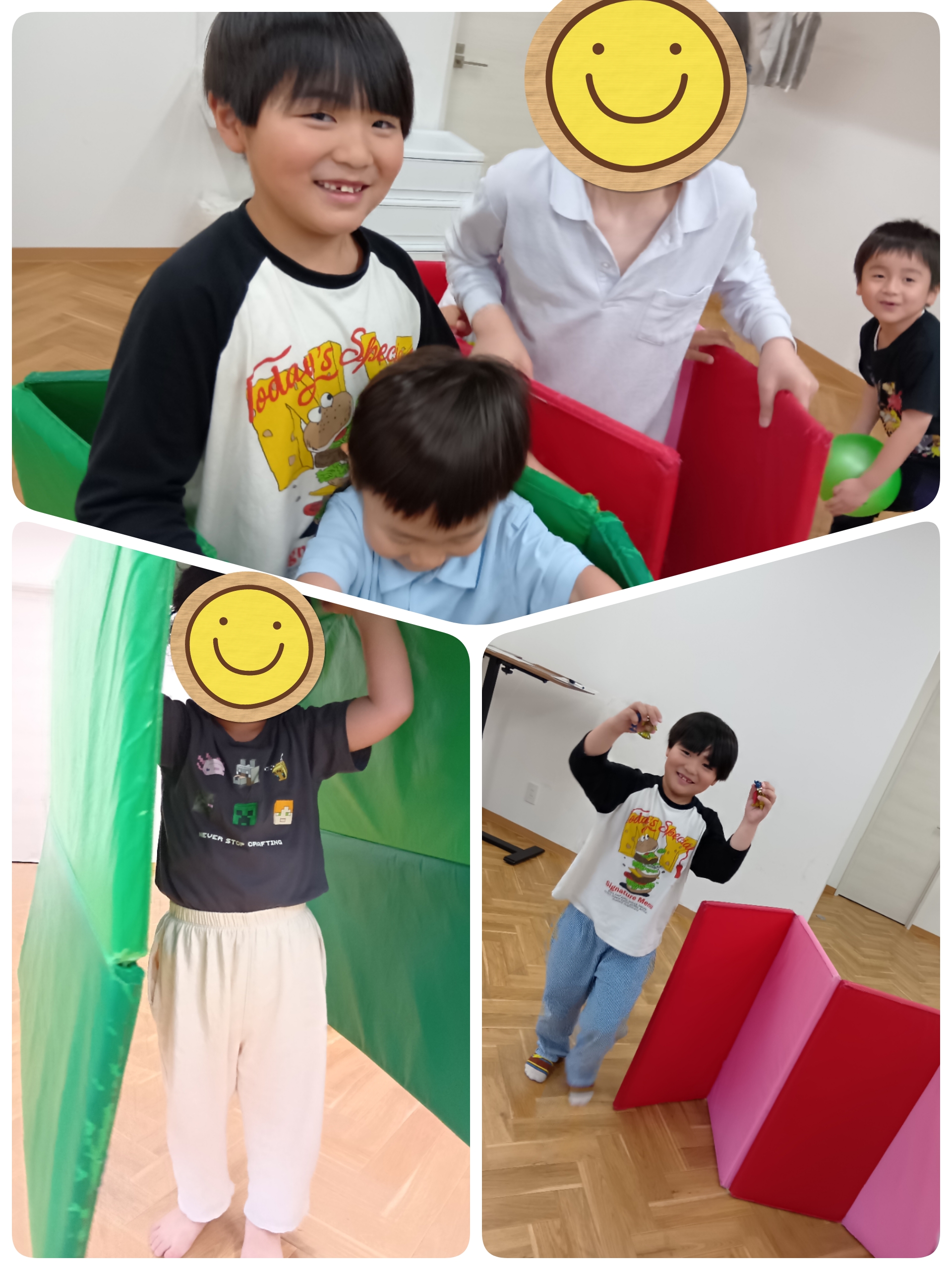 マットを使ったあそび🌟