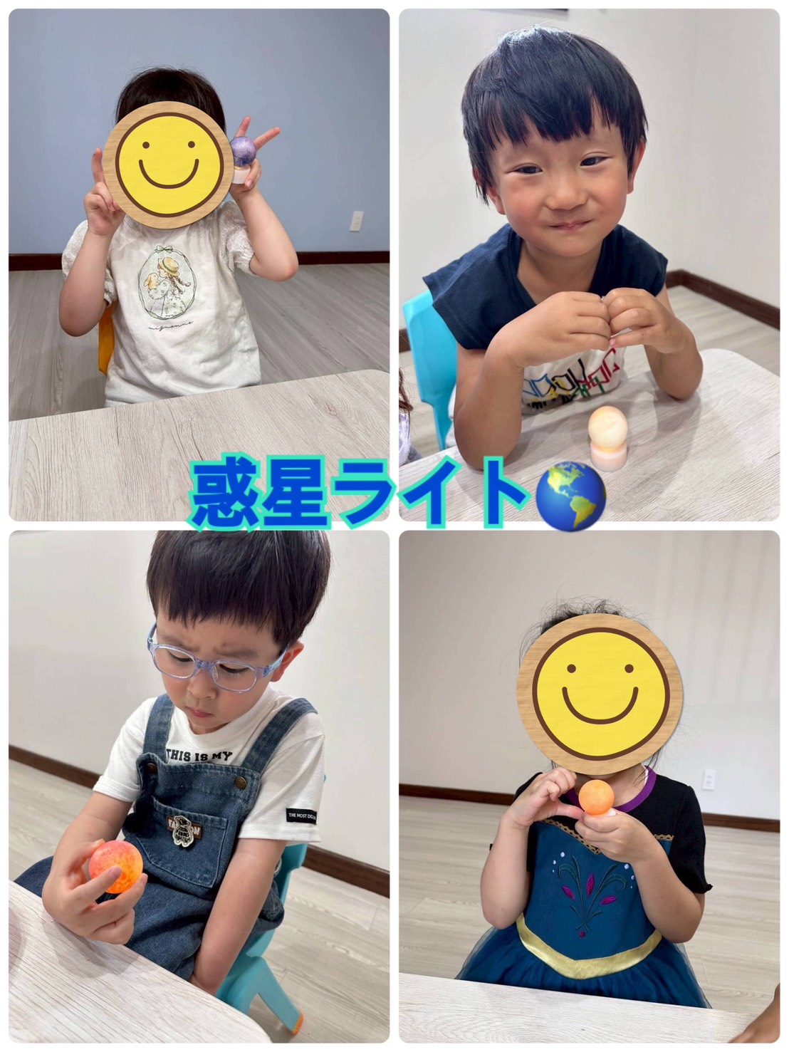 惑星ライト作り✨