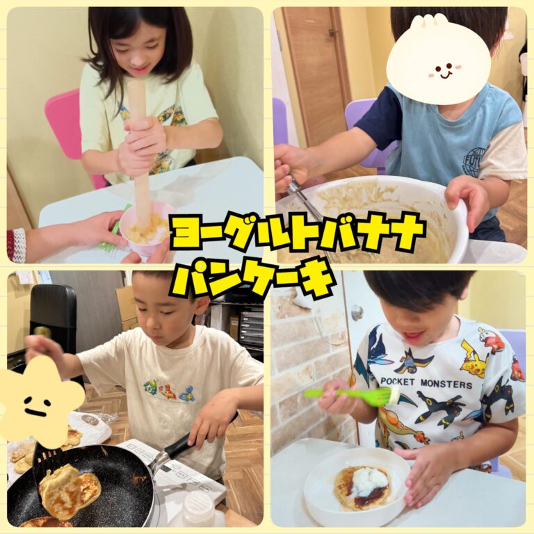 ヨーグルトバナナパンケーキ🍌