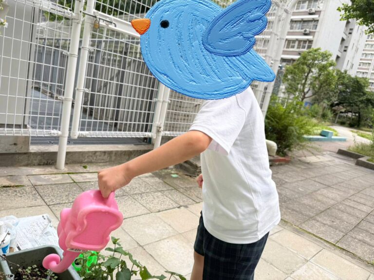 水やりをしました！　その２