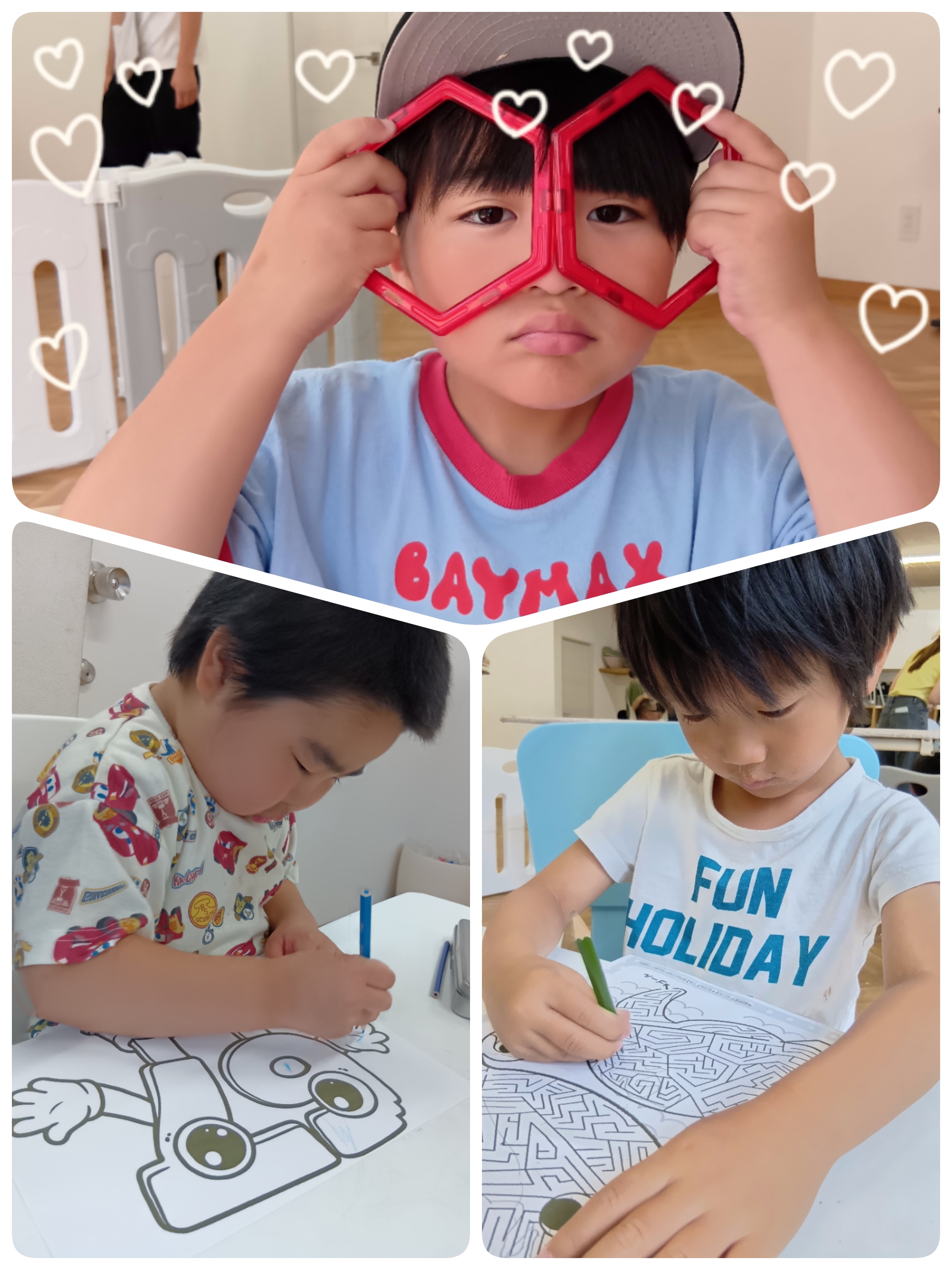 子どもは小さいから楽そう⁇👣