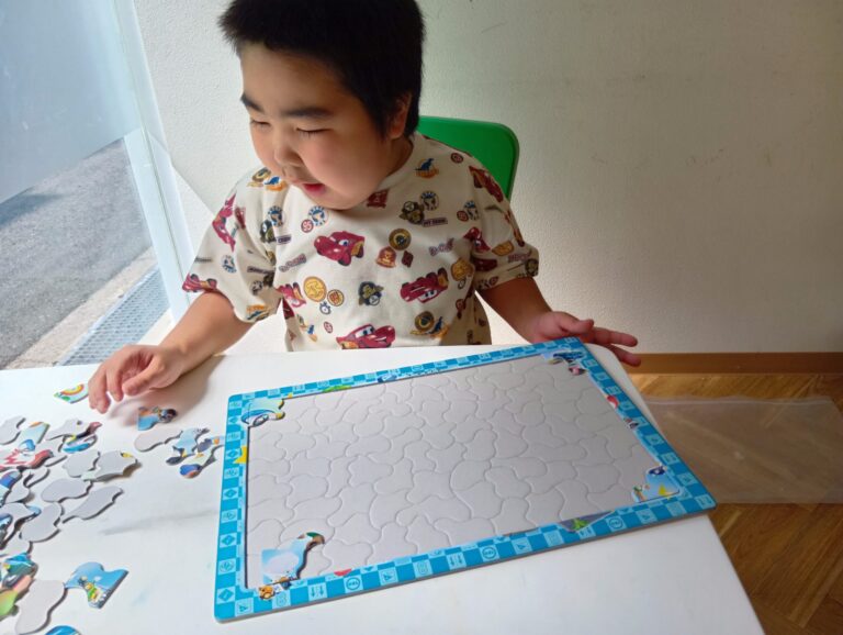 パズルで楽しく療育🌼