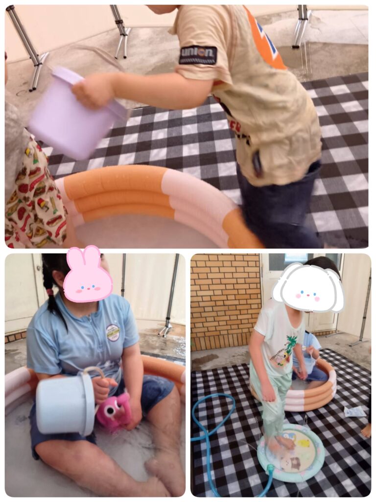 💦水遊びを楽しみました！💦
