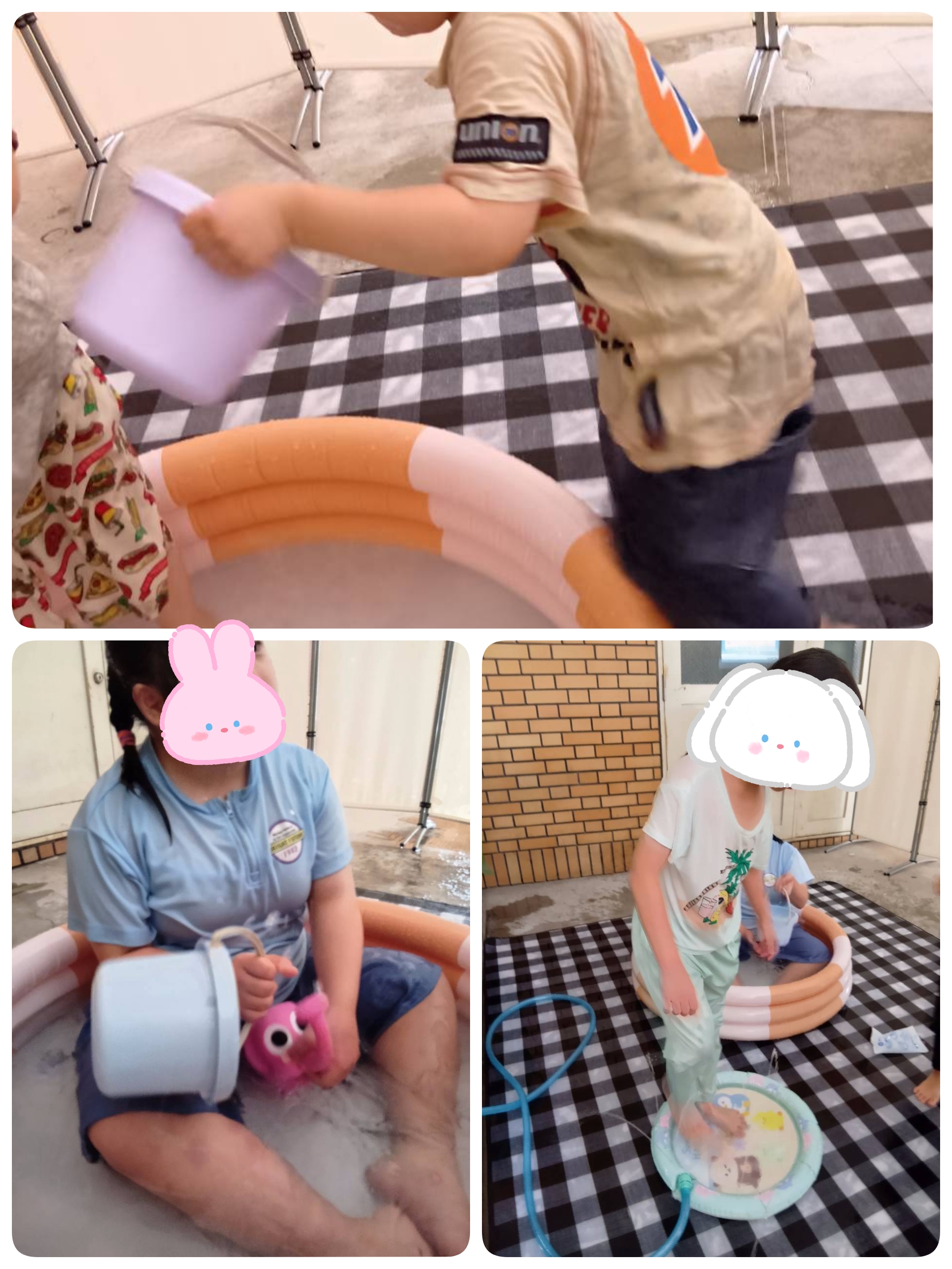 💦水遊びを楽しみました！💦