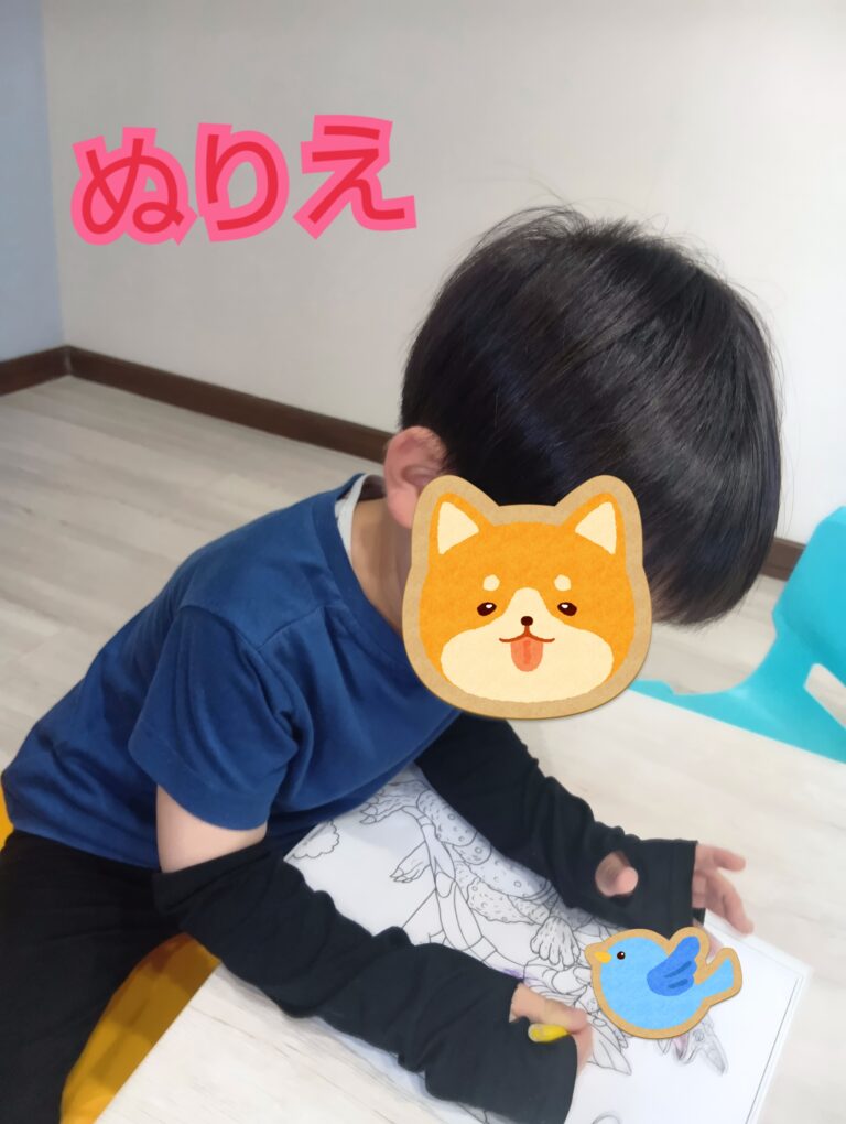 みんな大好き！ぬりえで育つ「集中力」と「手先の力」