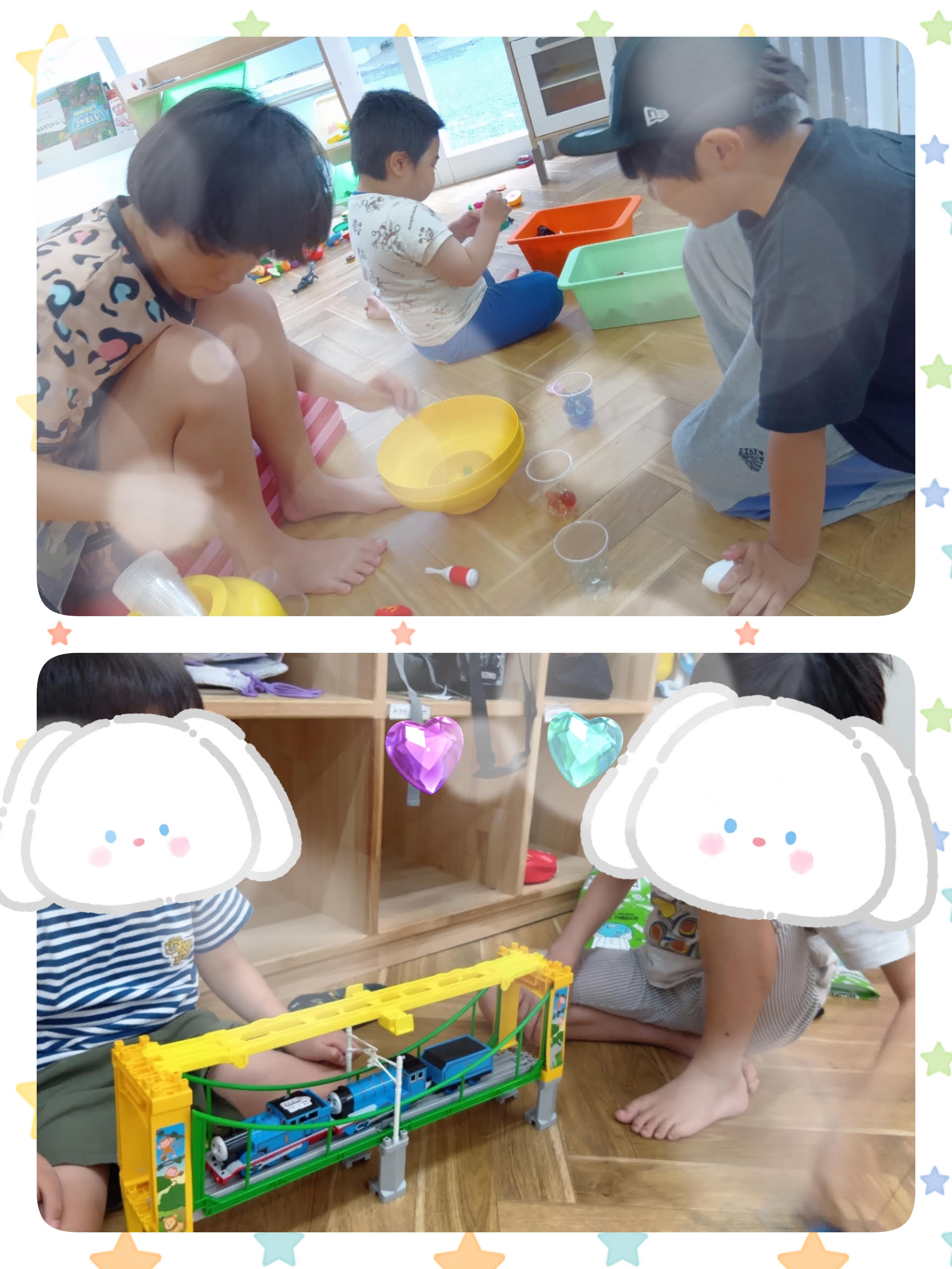 持参のおもちゃ🐻