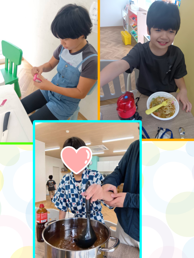 冷やしラーメン作り🍜