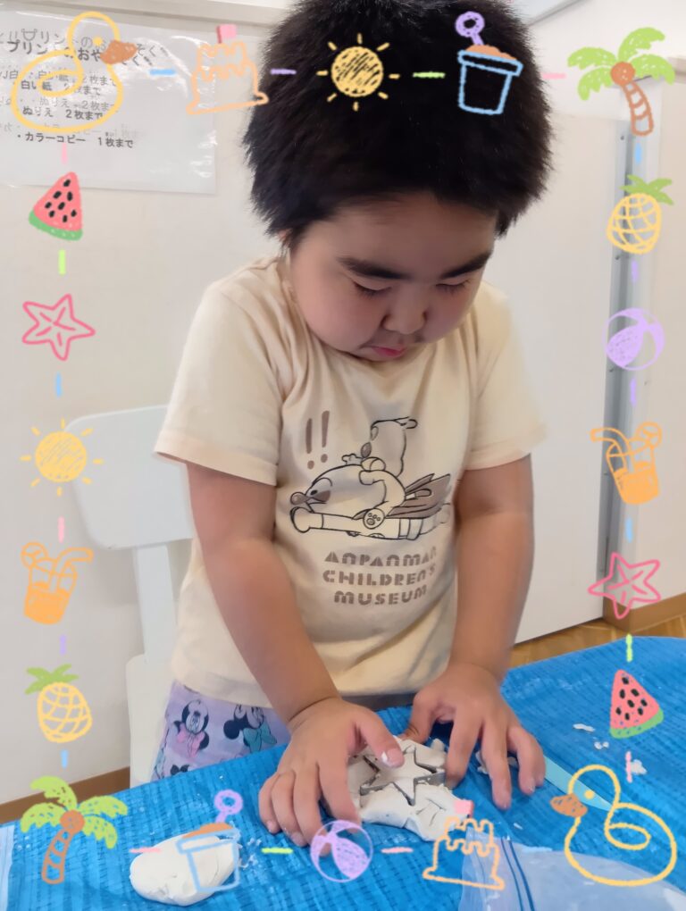 粘土遊びで育む「考える力」🌼