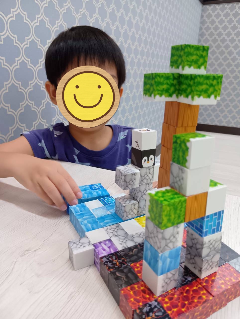 ブロックあそび♪