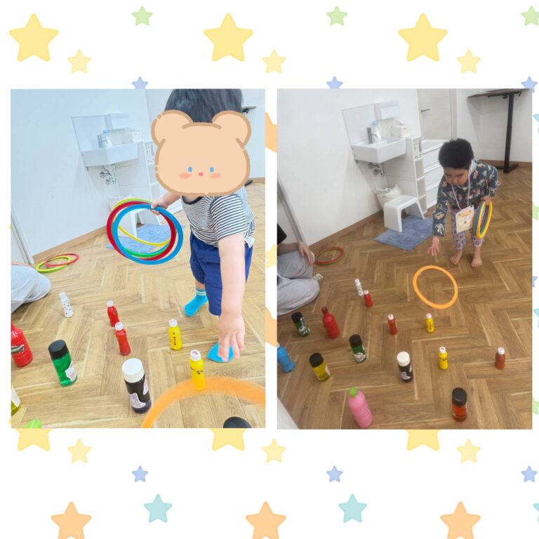 輪投げ遊びで育つ力🌟