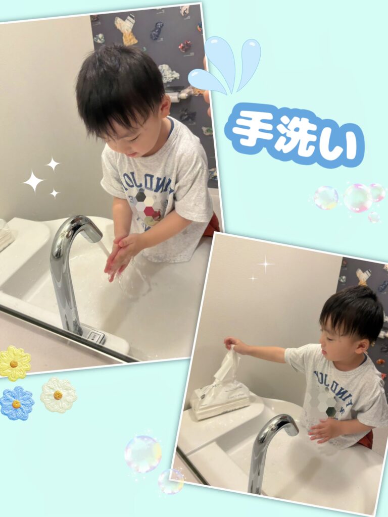 手洗い✨