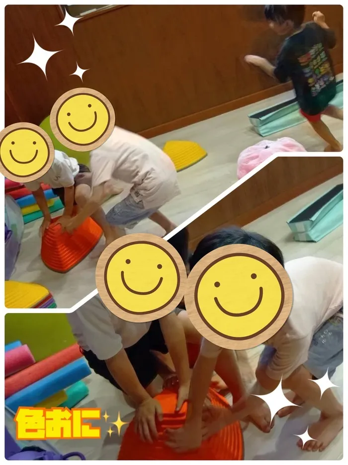 色鬼ごっこ♪
