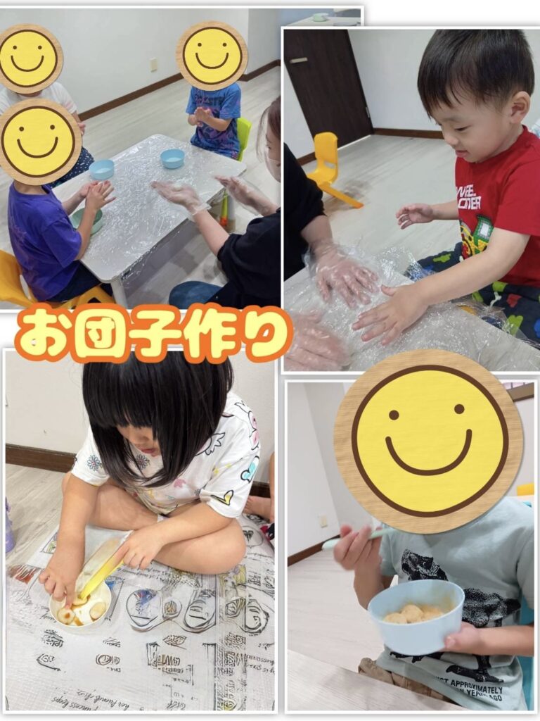お団子作り✨