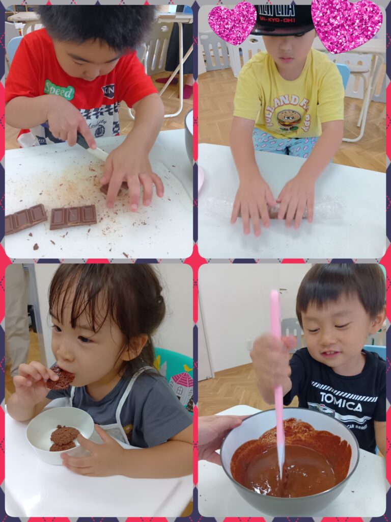 🍫生チョコクッキー作り🍪