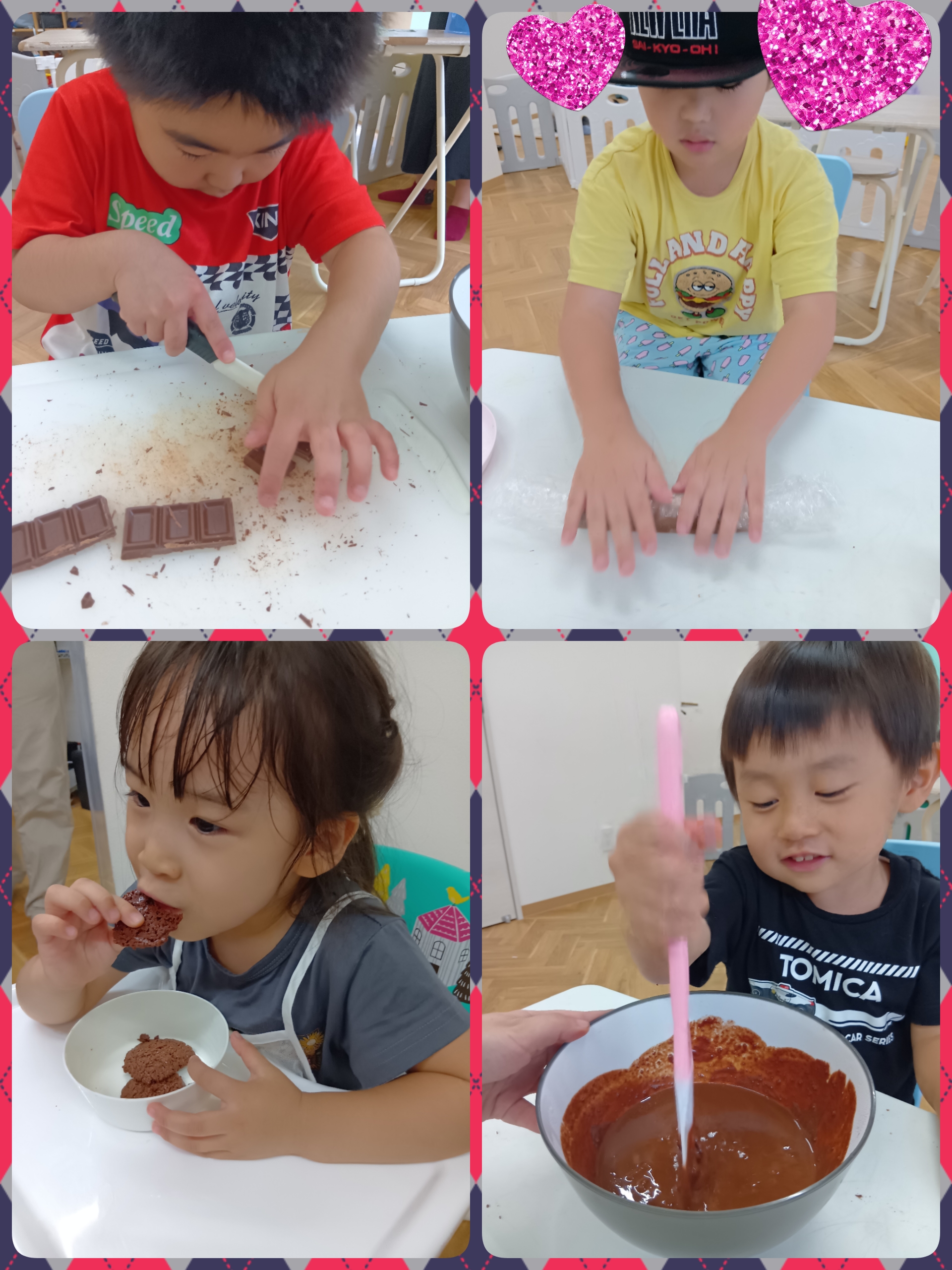🍫生チョコクッキー作り🍪