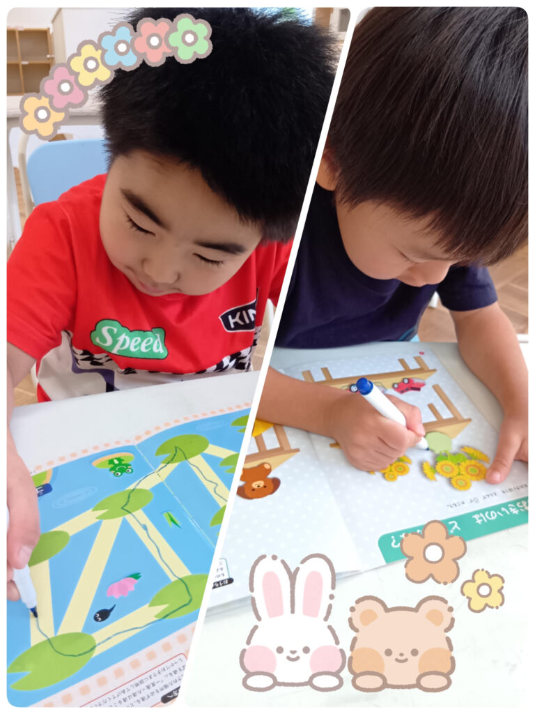迷路や「大きい・小さい」の問題に挑戦✨