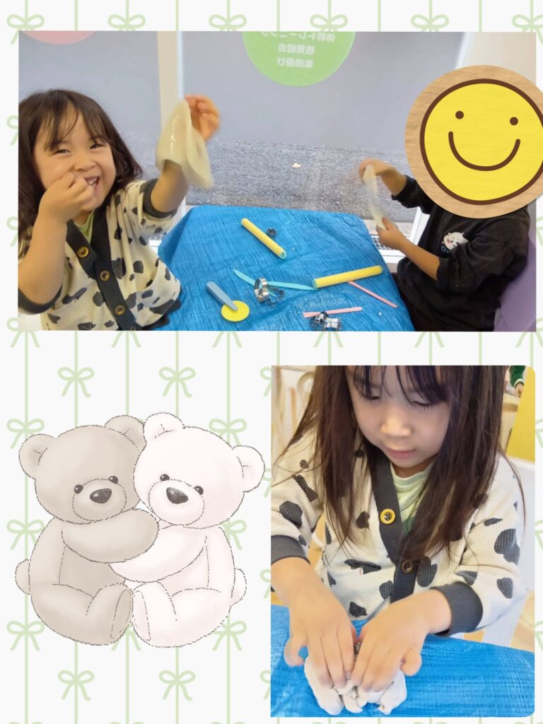粘土で遊ぼう🌼