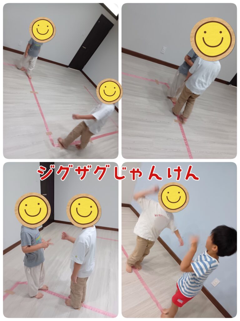 ジグザグじゃんけん✨