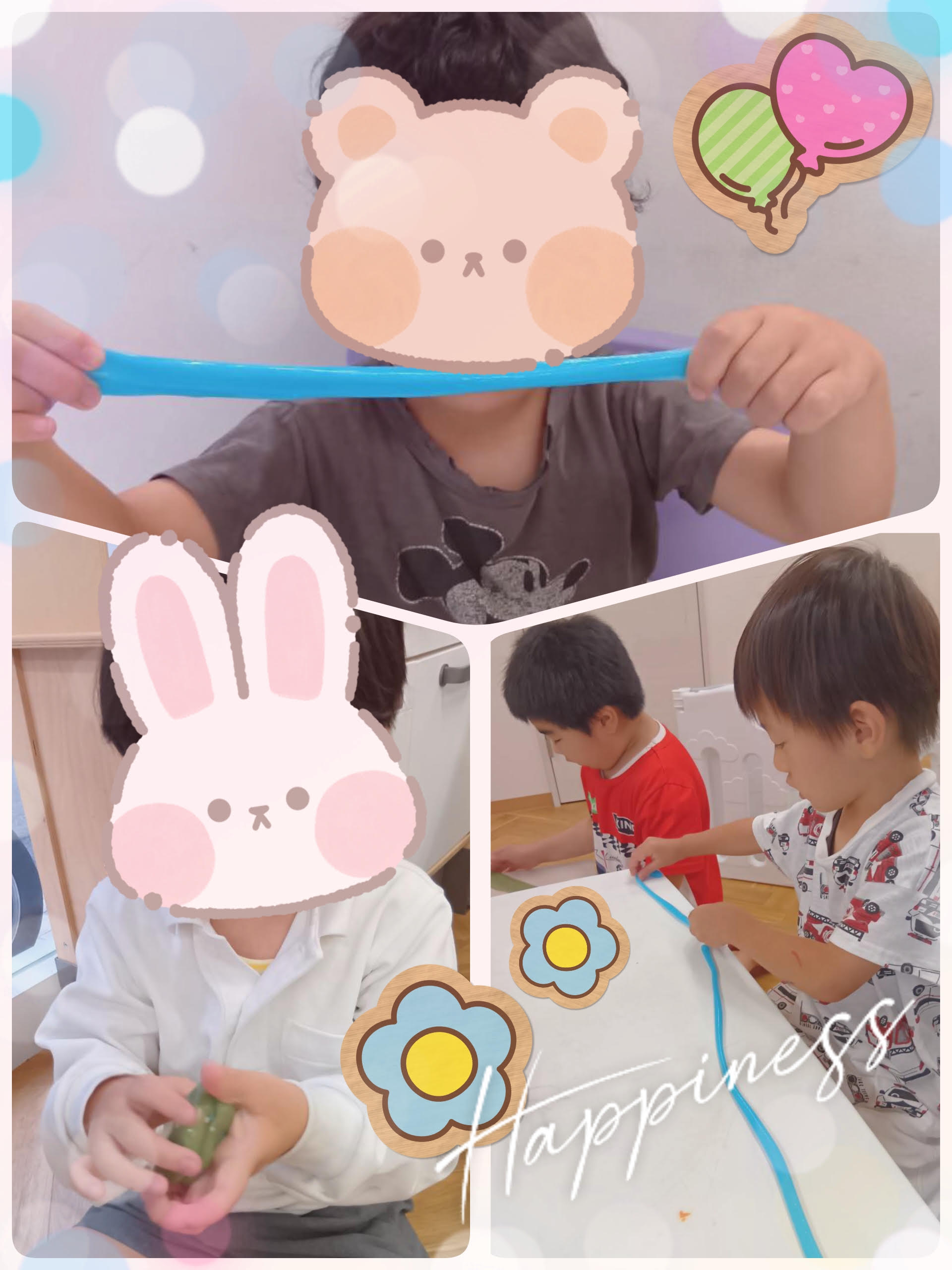 スライム遊び✨